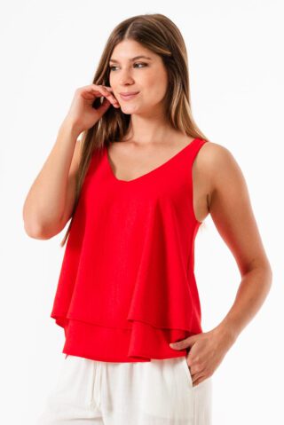 Musculosa Doble Glitter Alexa