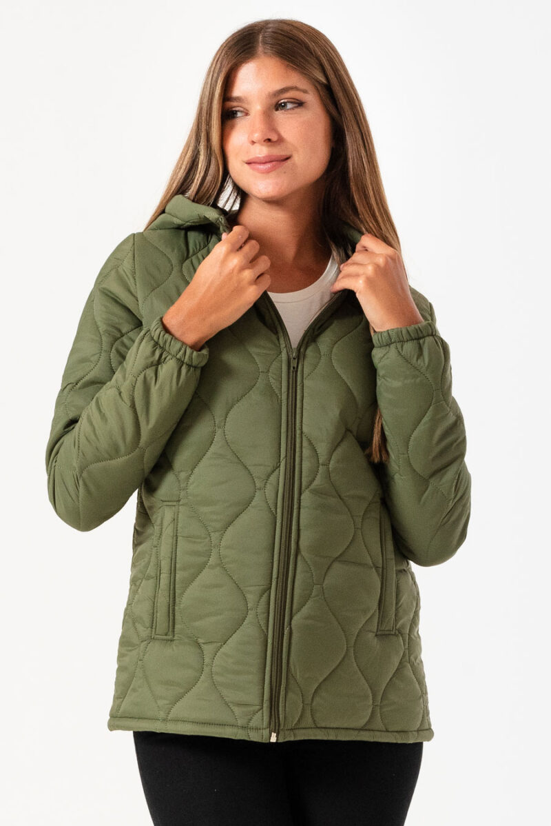 Campera Larga Matelase Nordic