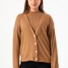 Cardigan Set Cozy Knit - m - camel