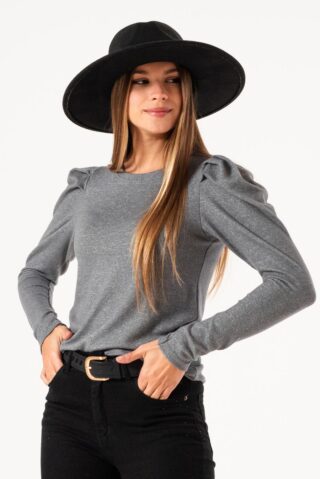 Sweater Manga Tableada Leonor