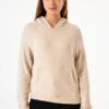 Buzo Ranglan Combinado Dakota - m - crema