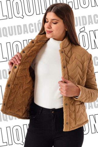 Campera Matelasse Mao con broches