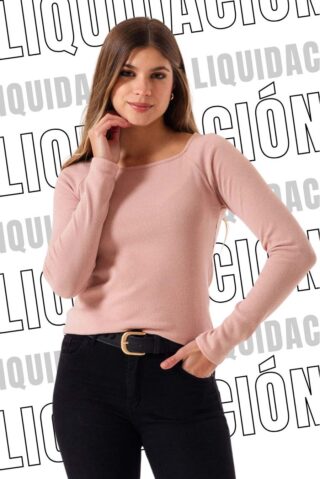 Remera Escote Cuadrado Nina
