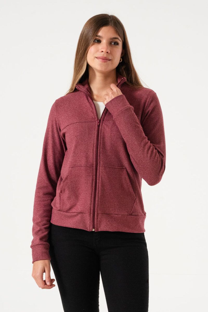 Campera Jaspeada Steffy