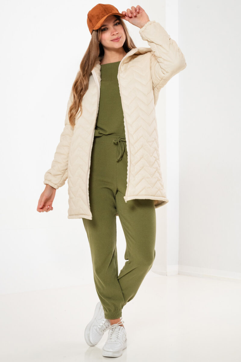 Campera con capucha Long Artic