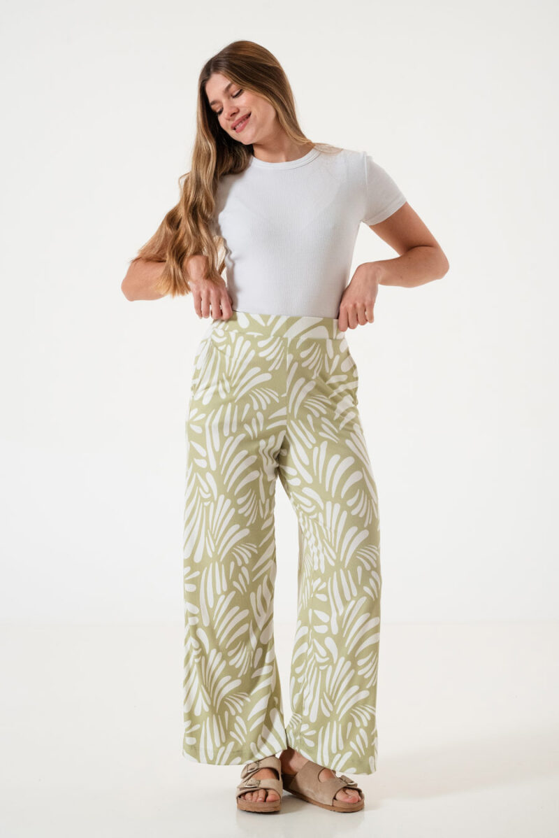 Pantalón Estampado con bolsillos Spring