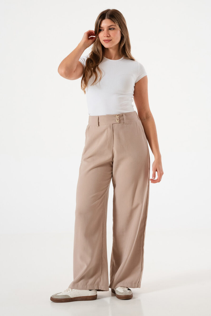 Pantalón con presillas y bolsillos Cuneo