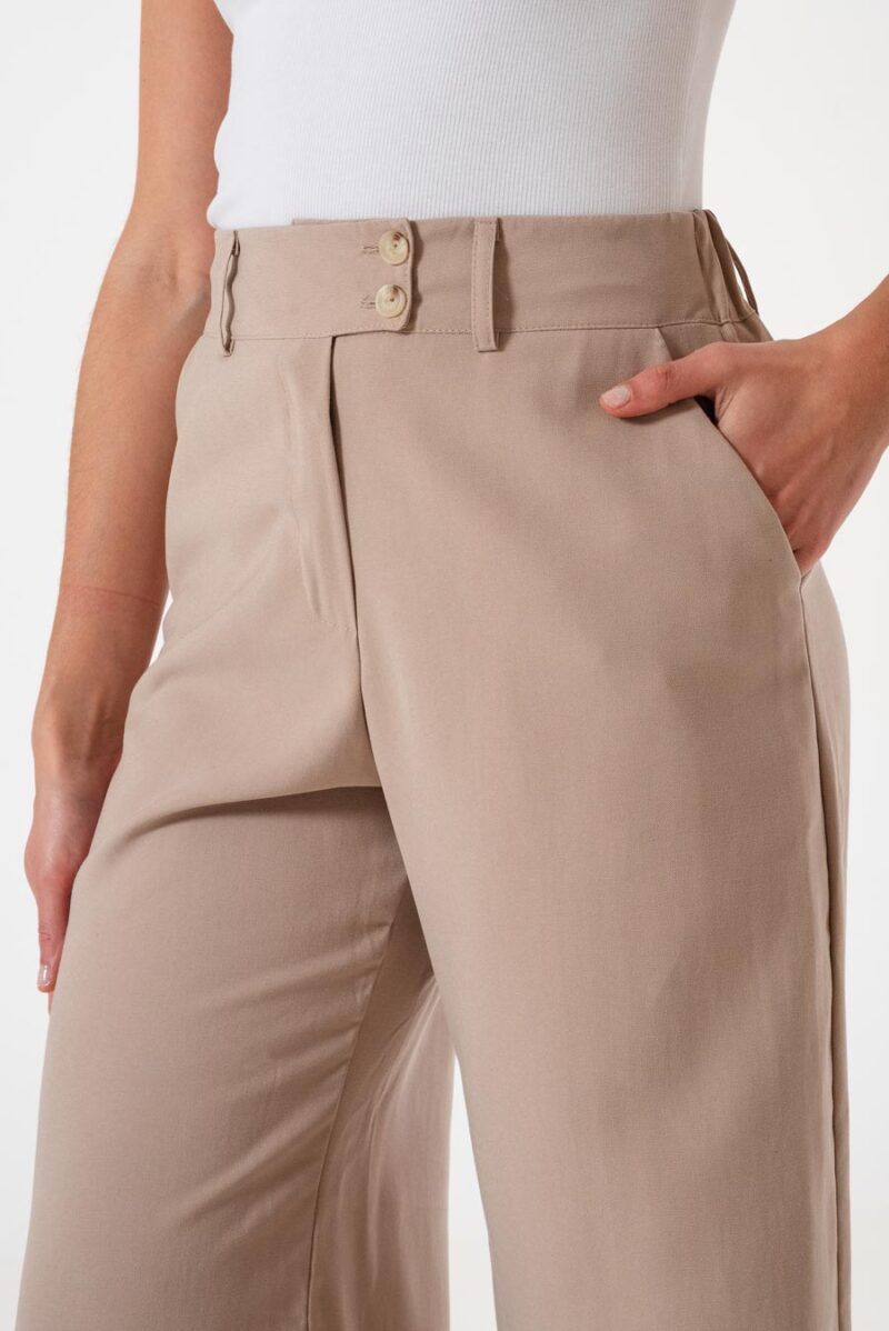 Alternative view of Pantalón con presillas y bolsillos Cuneo