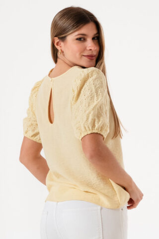 Blusa Mangas bordadas Maui