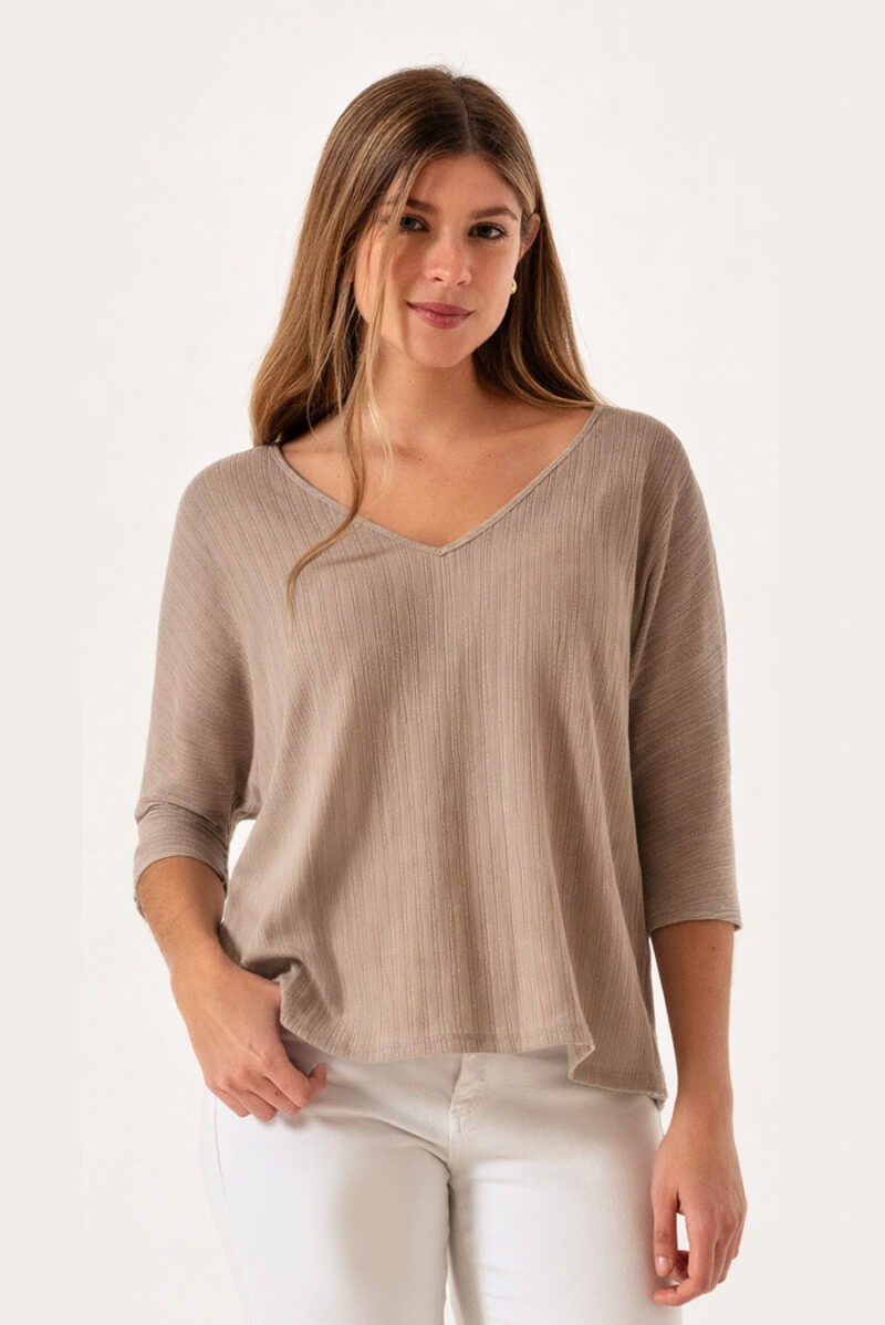 Remera V tejida Udine