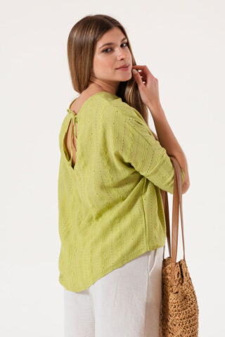Remera Broderie de punto Bottega
