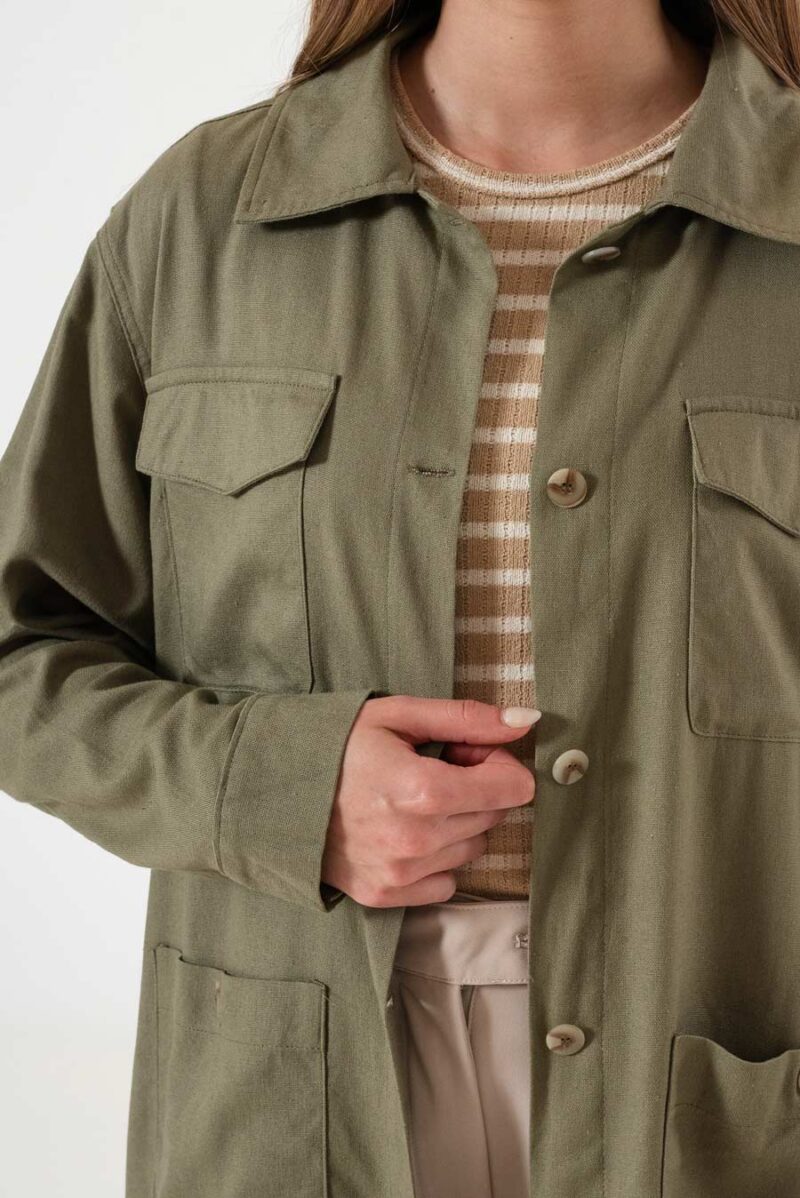 Alternative view of Trench Lino Flow