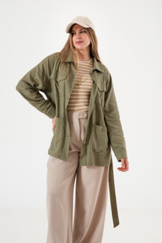 Trench Lino Flow