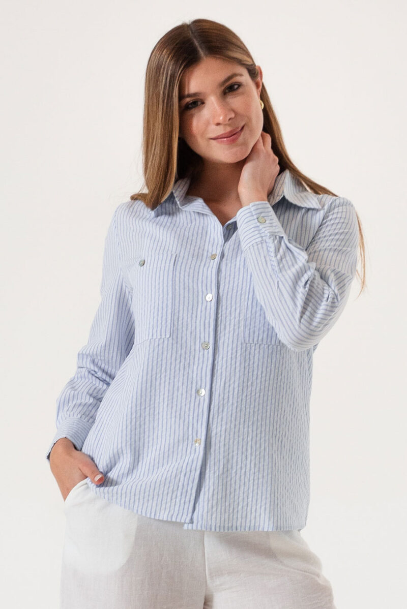 Camisa Oversize Rayas