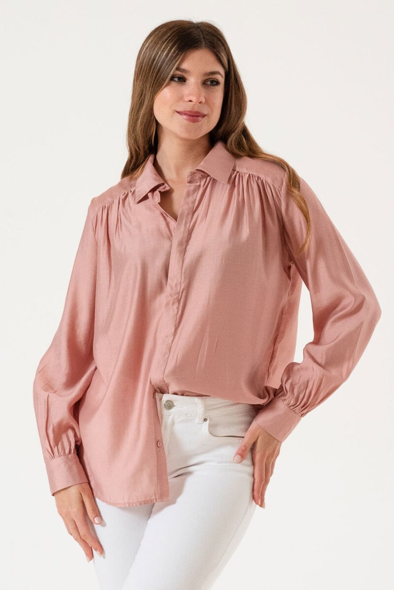 Camisa Frunces Night