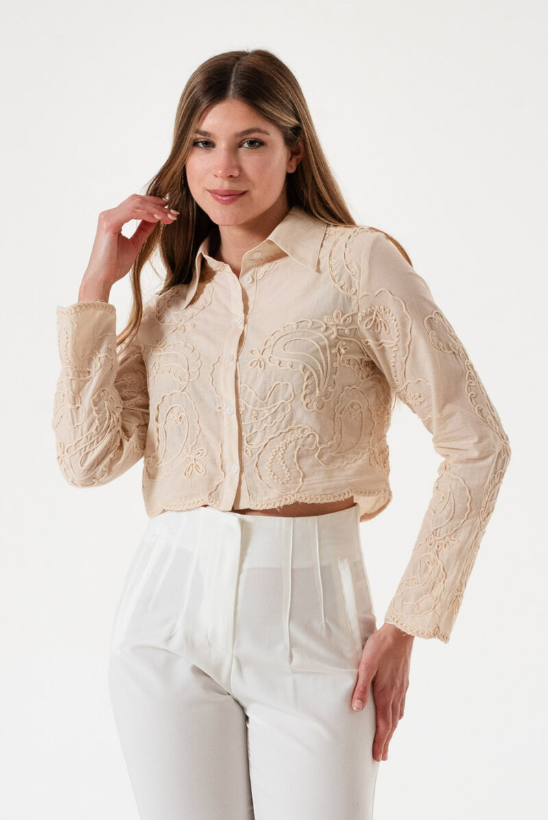 Camisa Crochet