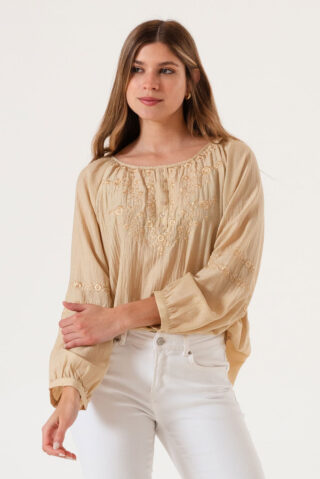 Blusa Bordada India