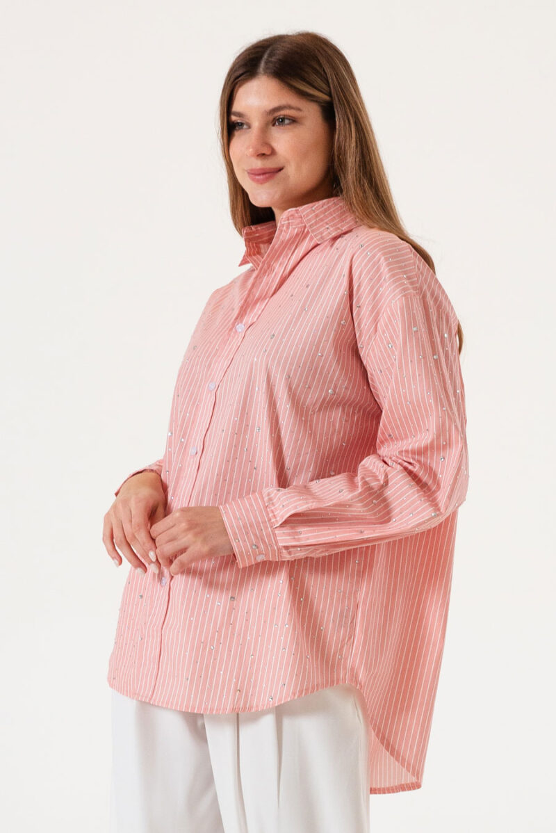 Camisa Strass rayada