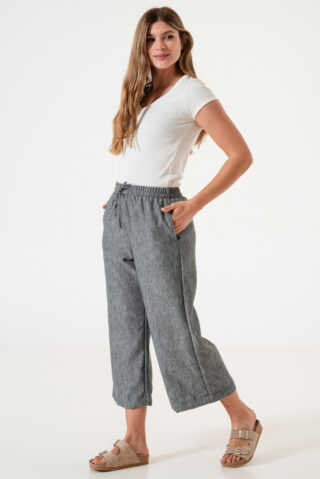 Pantalón Jaspeado con lazo Ravello