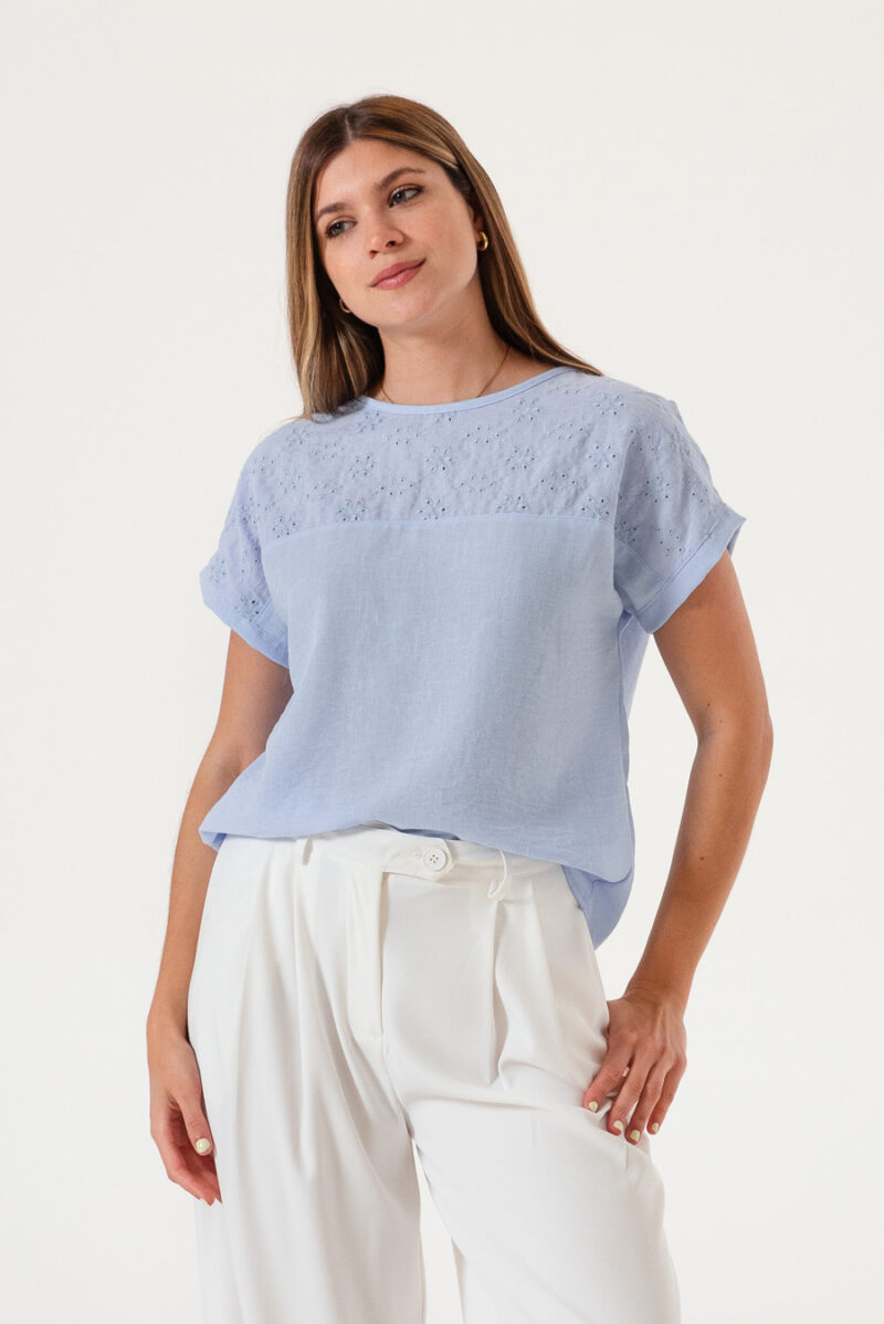 Blusa Combinada Sienna Espalda gota