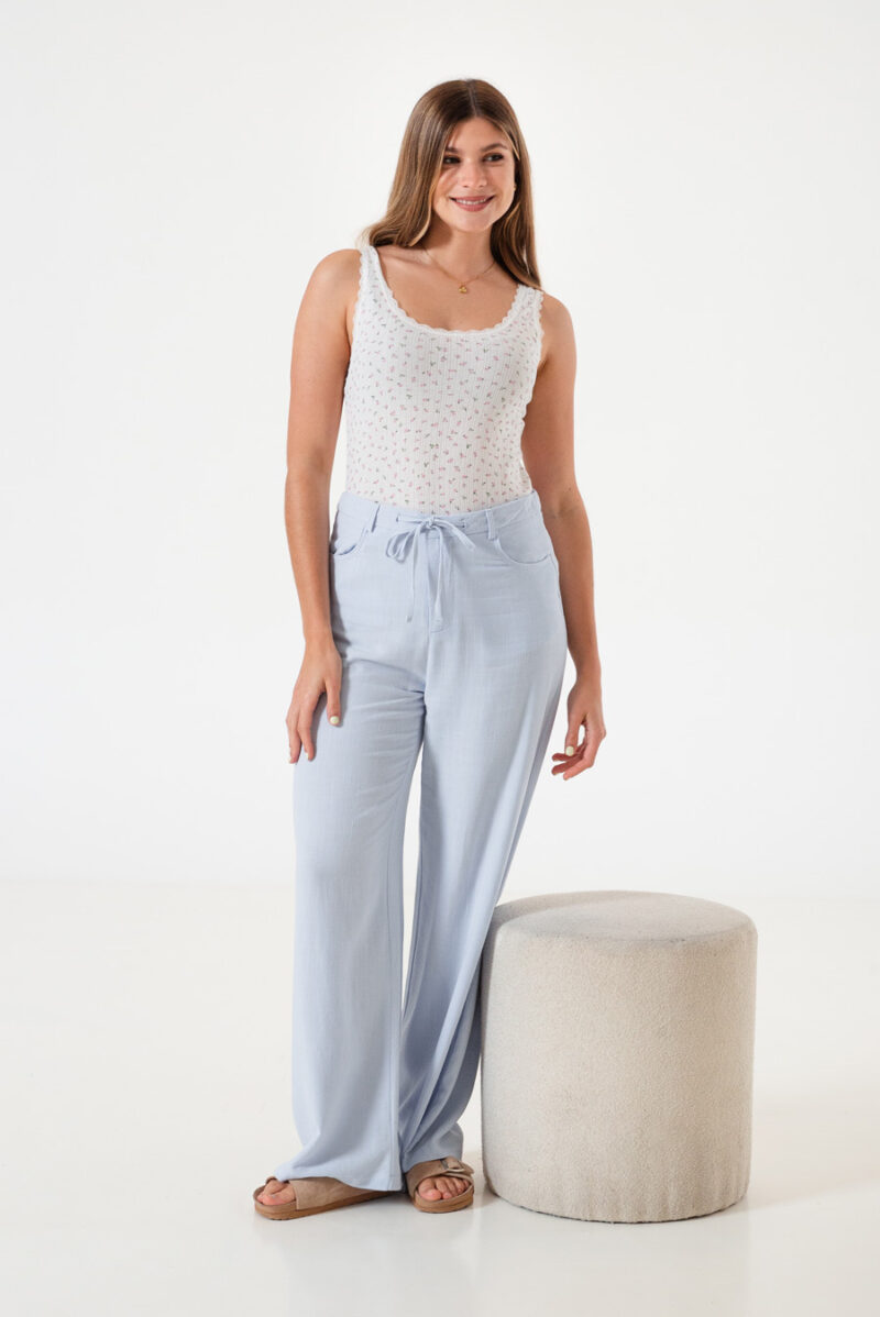 Pantalón con lazo Sand