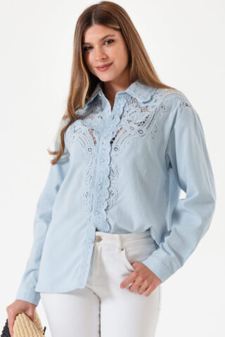 Camisa con apliques Shine