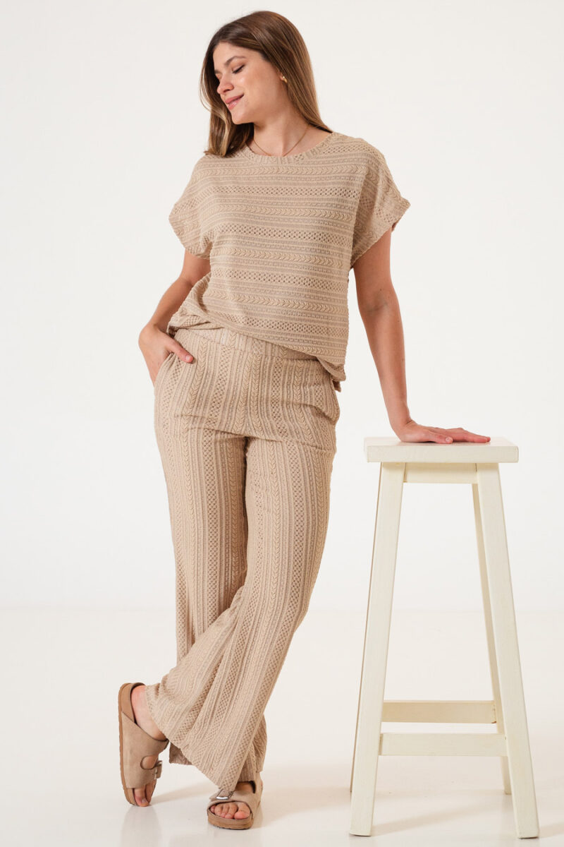 Pantalón Broderie Neutral