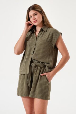 Camisa Rayada Safari