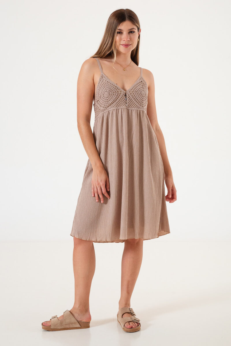 Vestido con aplique Summer