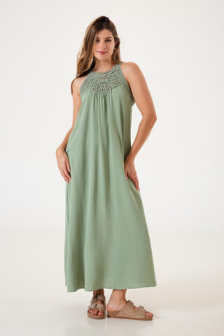 Vestido con aplique Aruba