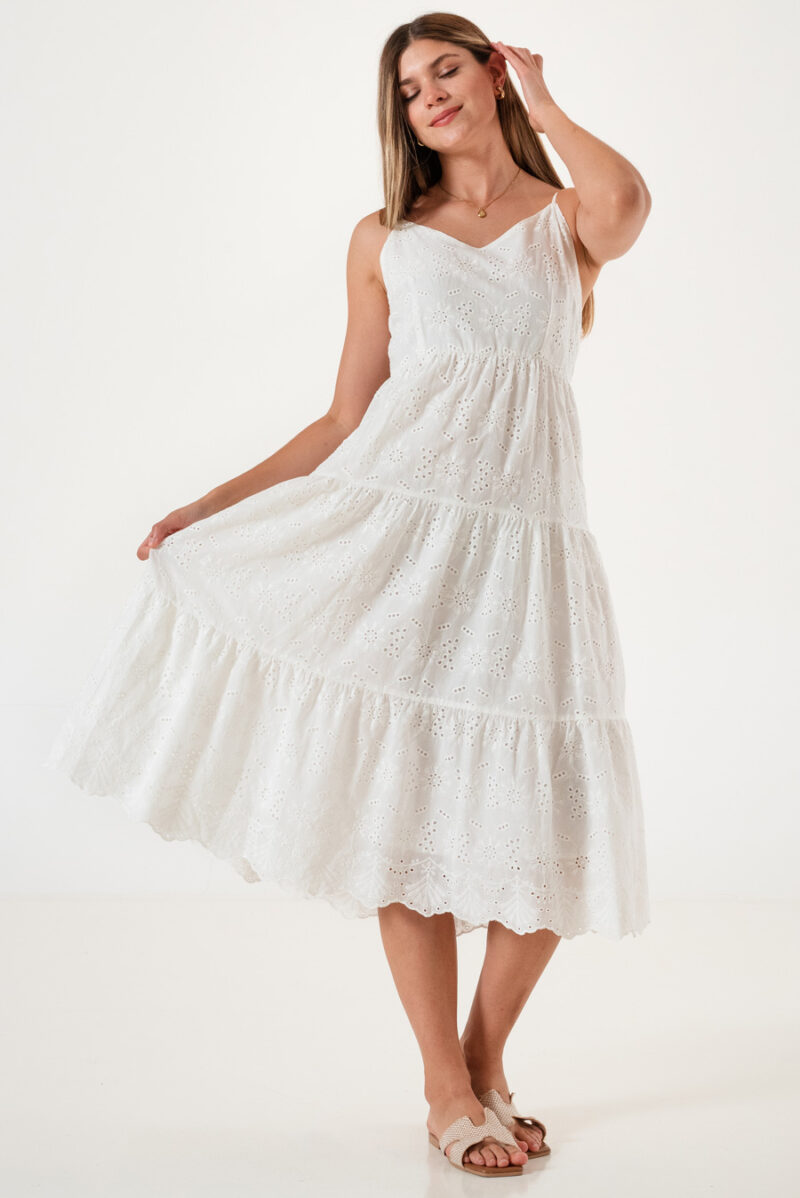 Vestido Broderie Playero