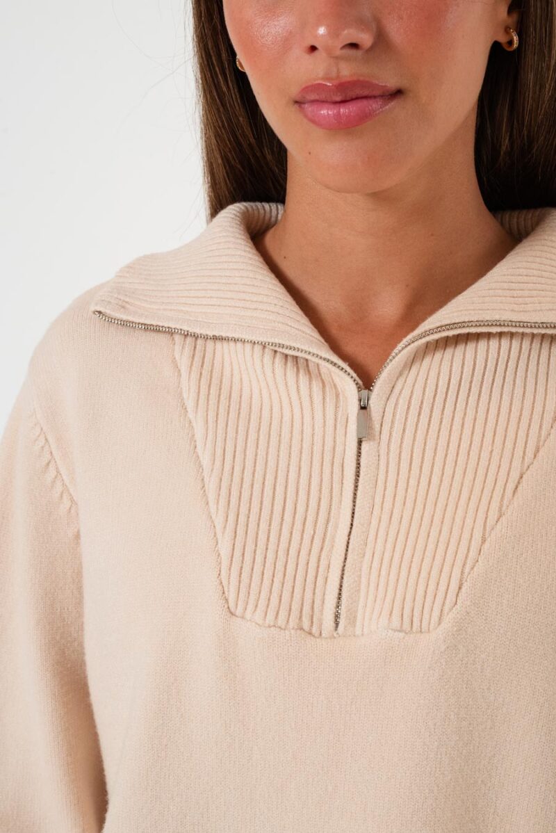 Alternative view of Sweater cuello con cierre Emma