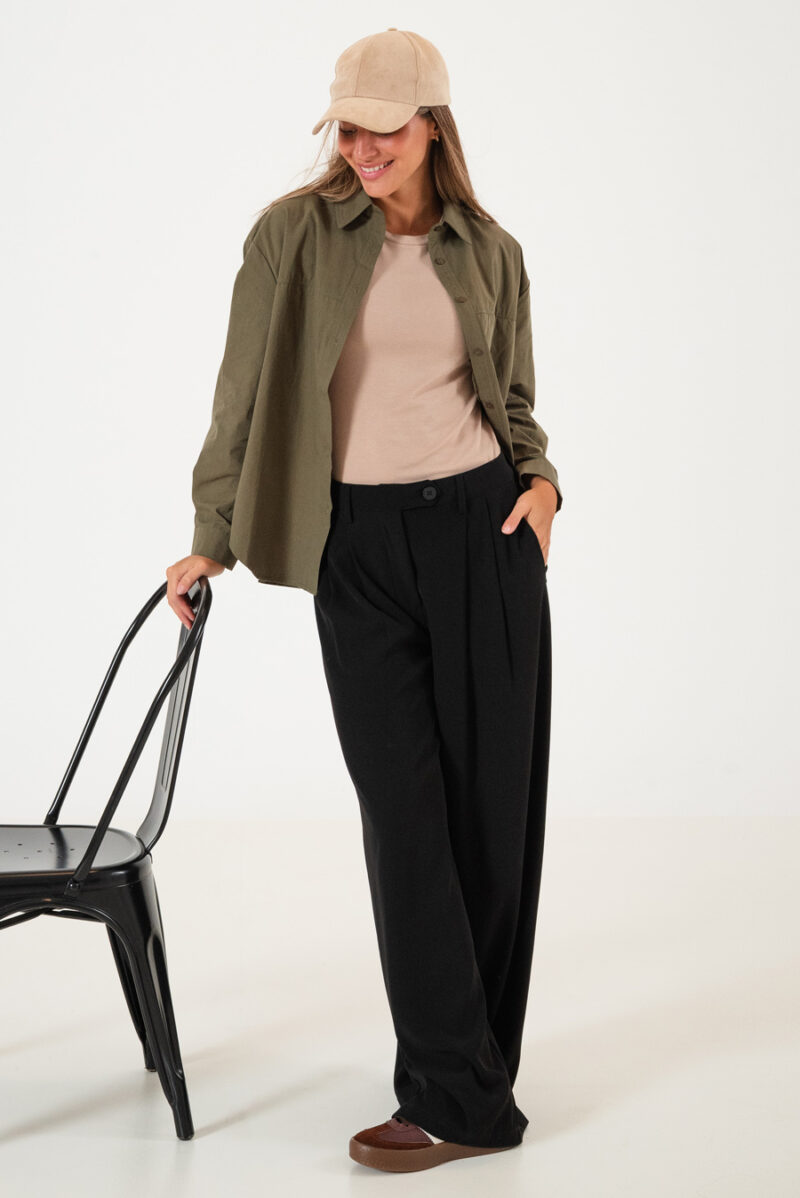 Alternative view of Camisa Oversize Bolsillo Invisible