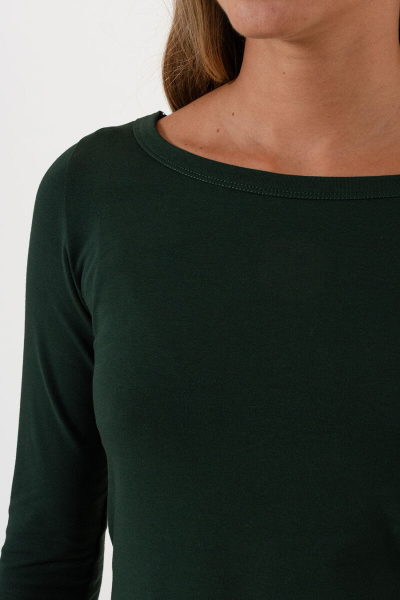 Alternative view of Remera Clasica 3/4 Cotton