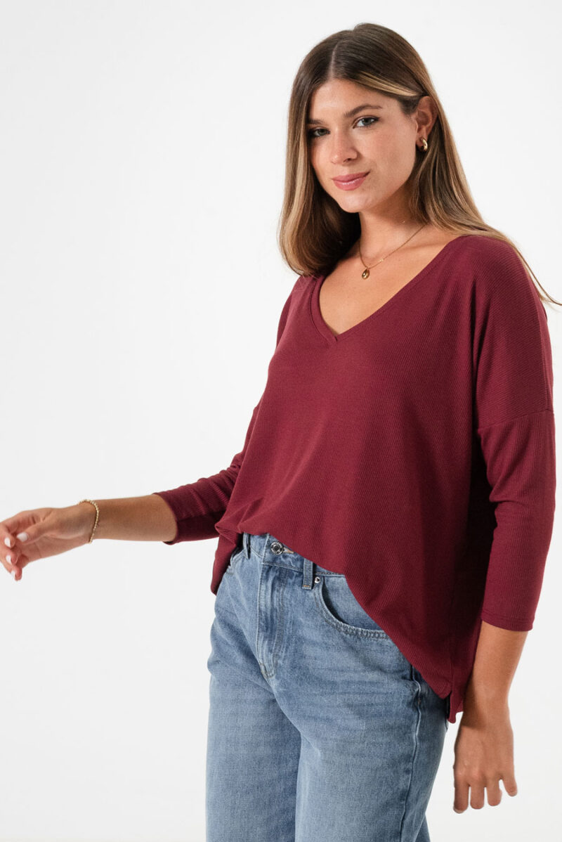 Remera Classic Morley V Neck