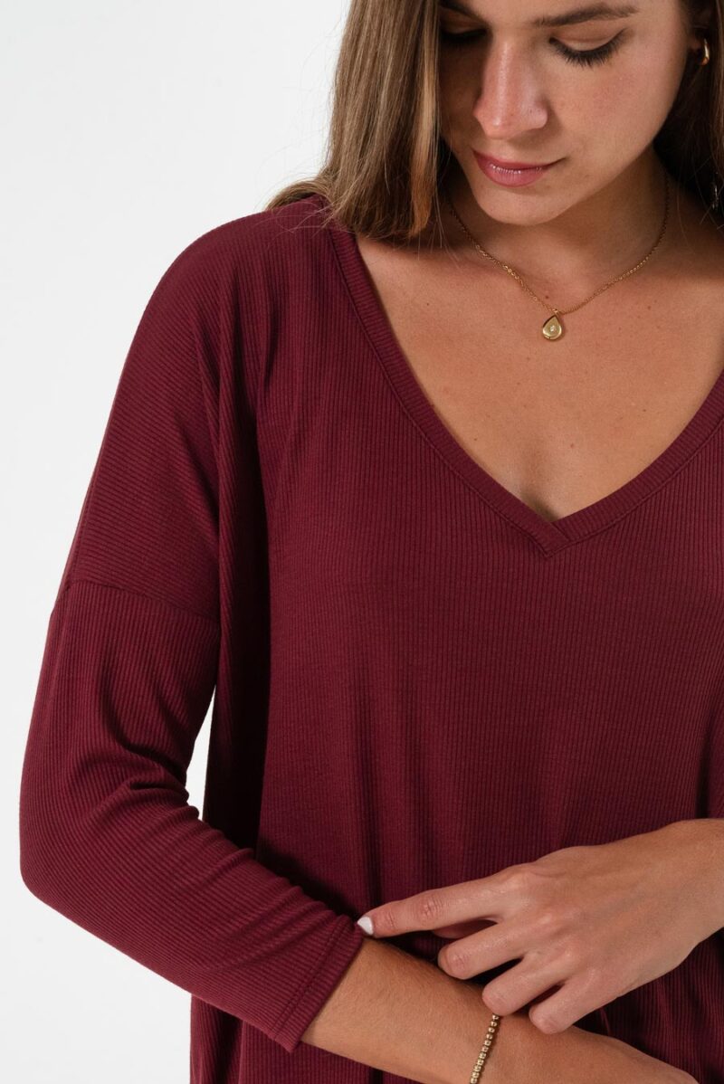 Alternative view of Remera Classic Morley V Neck