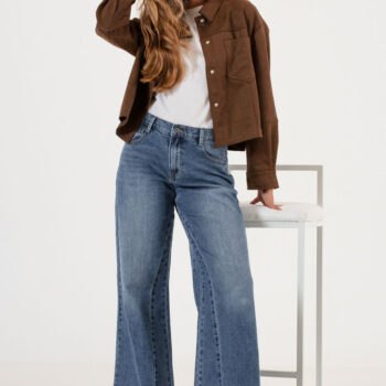 Wide Flare con recortes Lisboa - 38 - azul