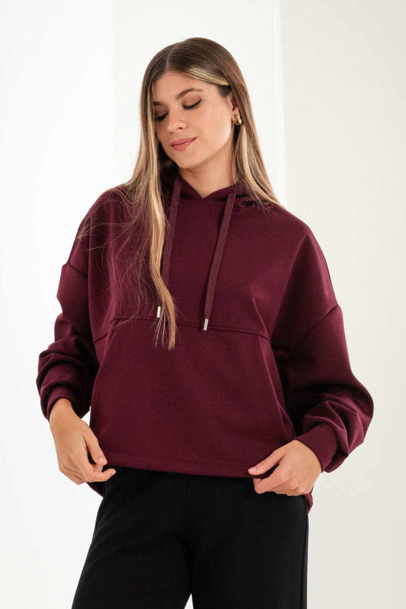 Buzo canguro con capucha Alo