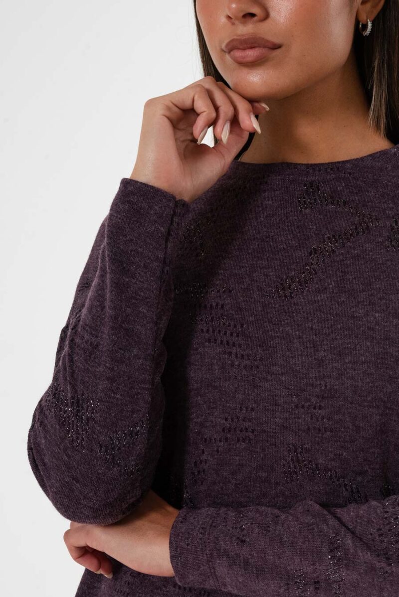 Alternative view of Sweater con Lurex Mugler