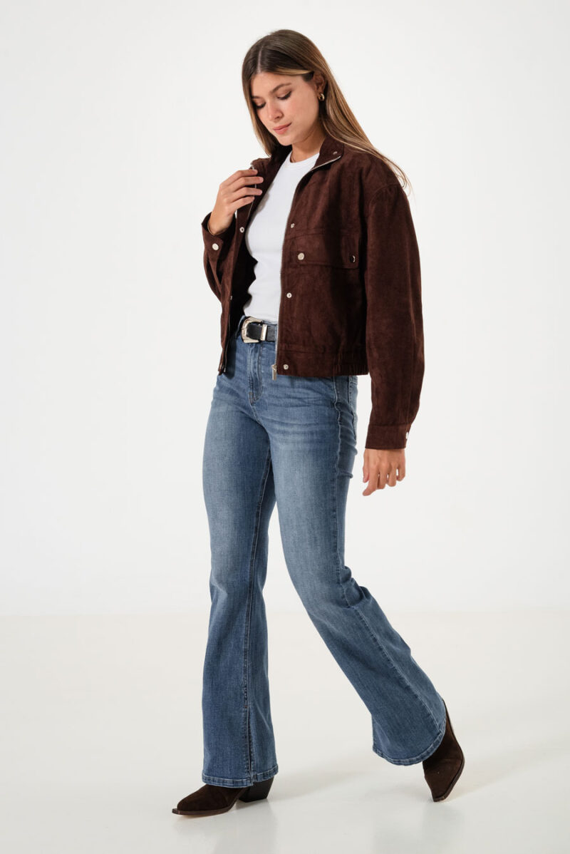 Flare Stretch con tajos Berlin