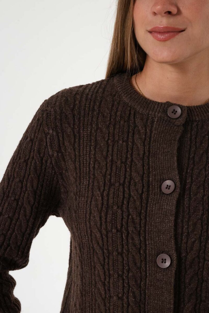 Alternative view of Cardigan trenzado Twiggy