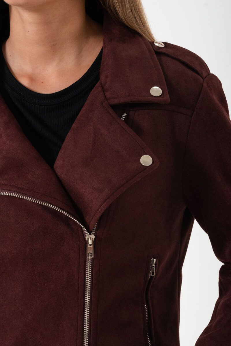 Alternative view of Campera Biker Suede Dallas