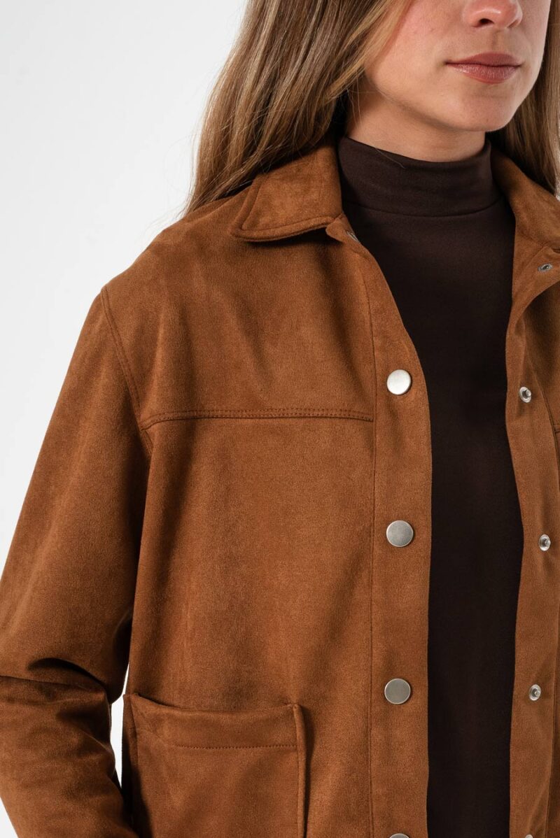 Alternative view of Chaqueta Suede Derby c/bolsillos
