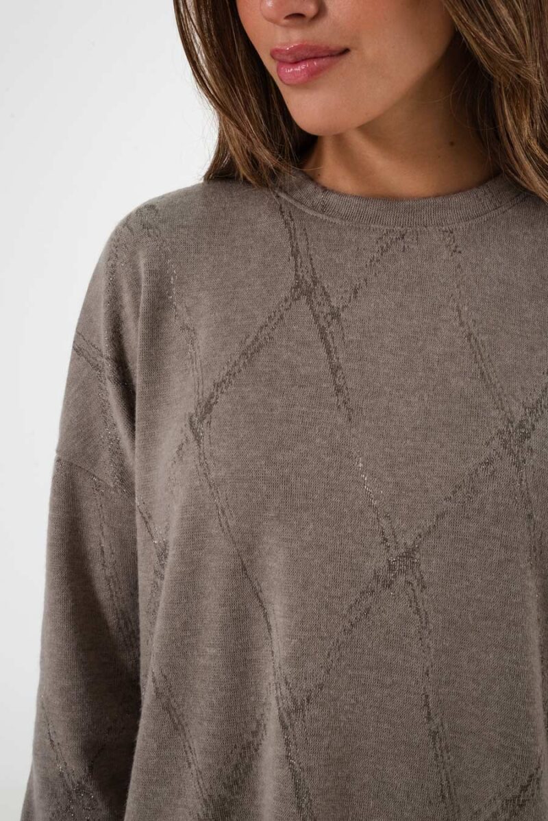 Alternative view of Sweater Lanilla Diamond Lurex
