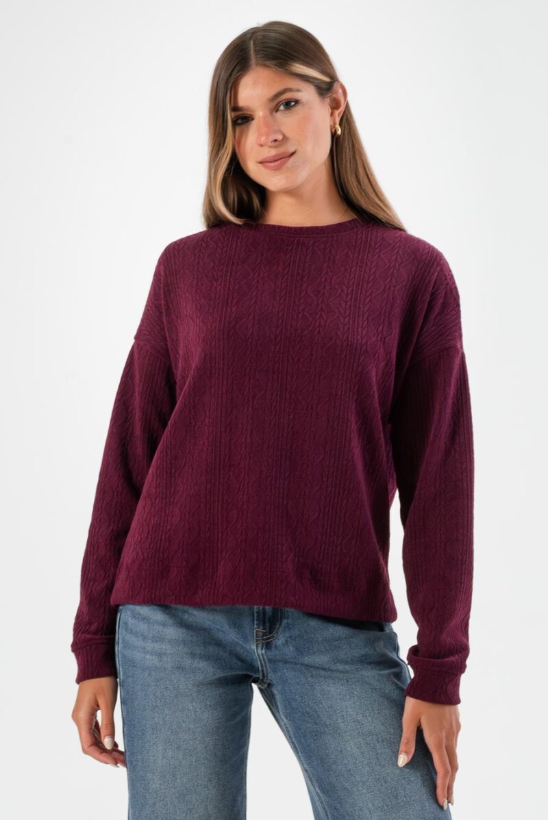 Sweater Soft trenzado Cadiz